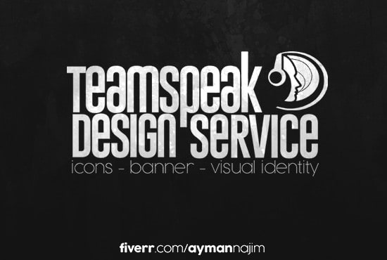 Do All The Design Stuff For Your Teamspeak 3 Server By Aymannajim