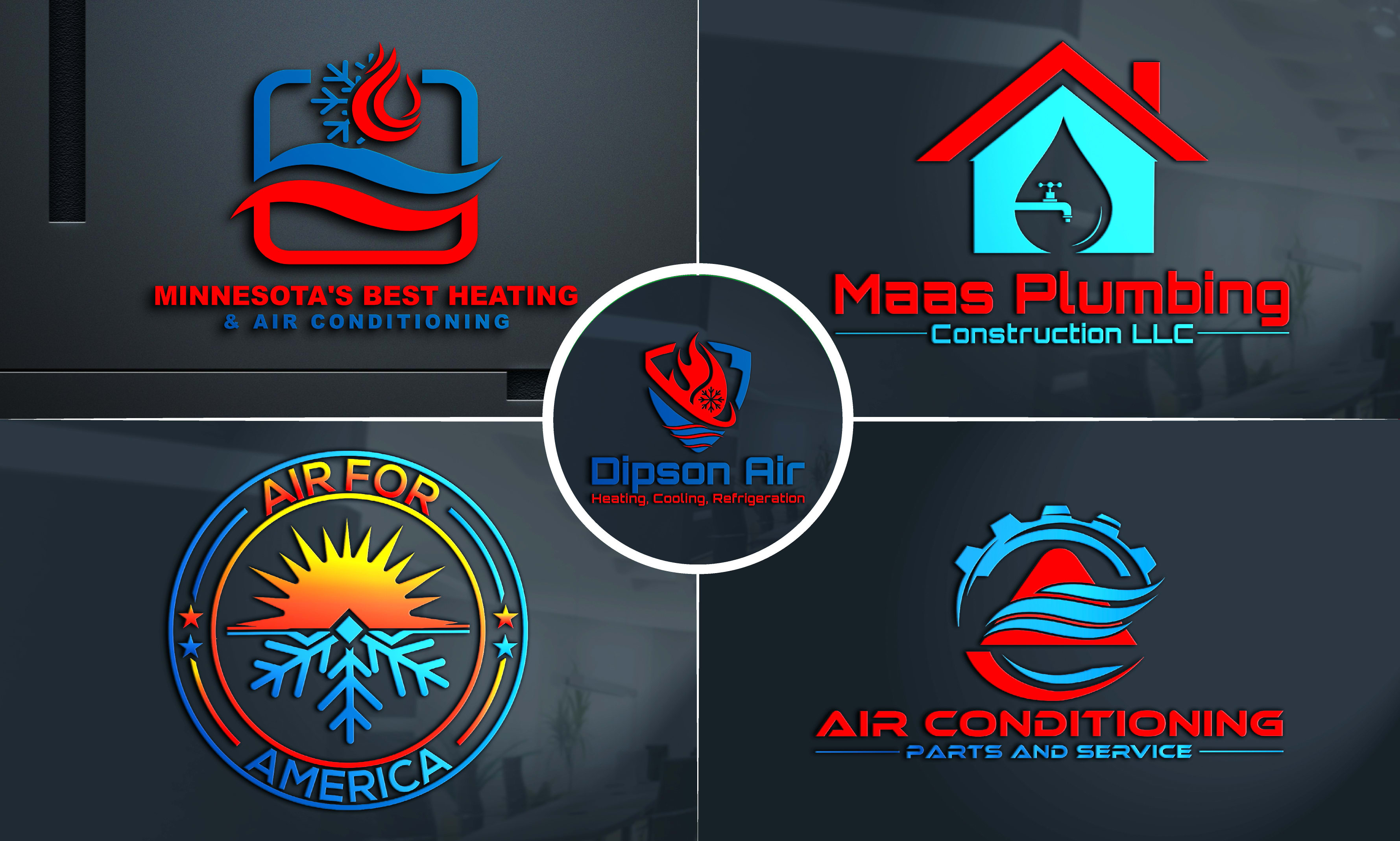 Logo Air Best Heating And Cooling Rocky Top Top Heating And