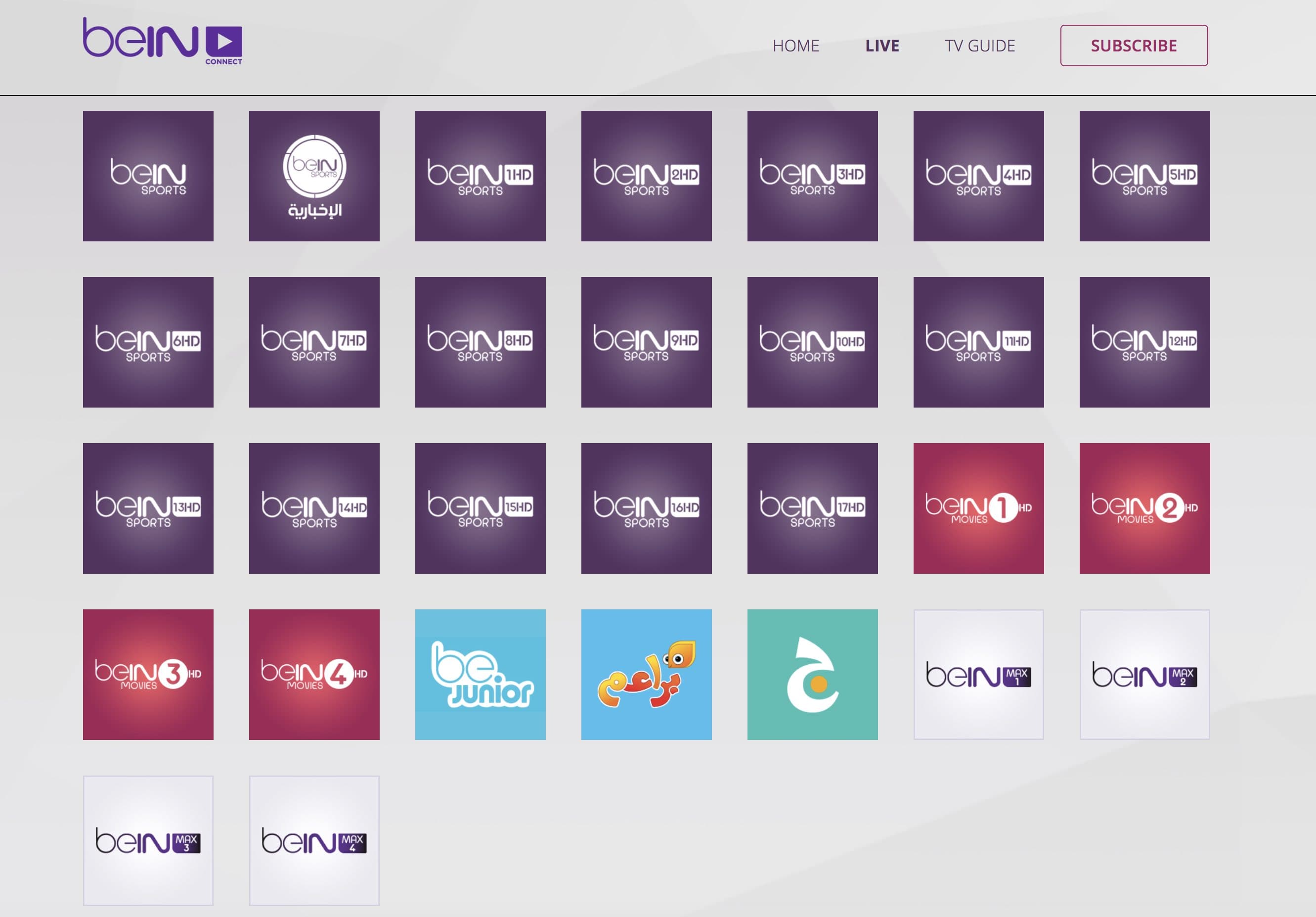 Bein sports streaming