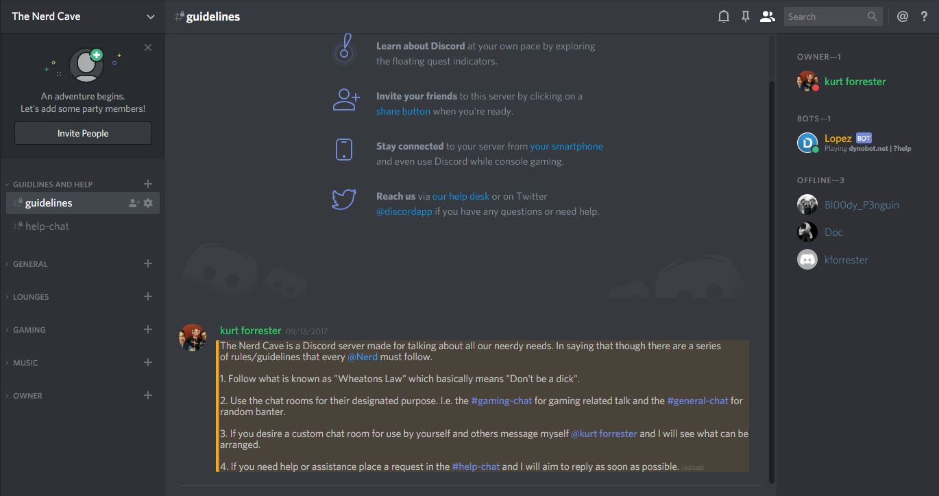 Design An Epic Discord Server By Kurtforrester99