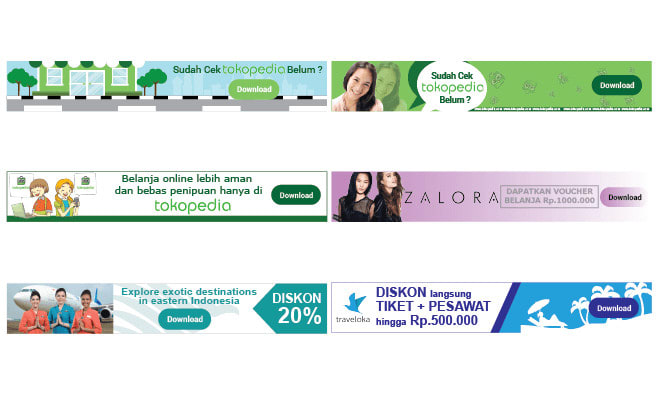 Design Simple High Ctr Mobile Banner Ad In 24 Hrs By Putrasandy