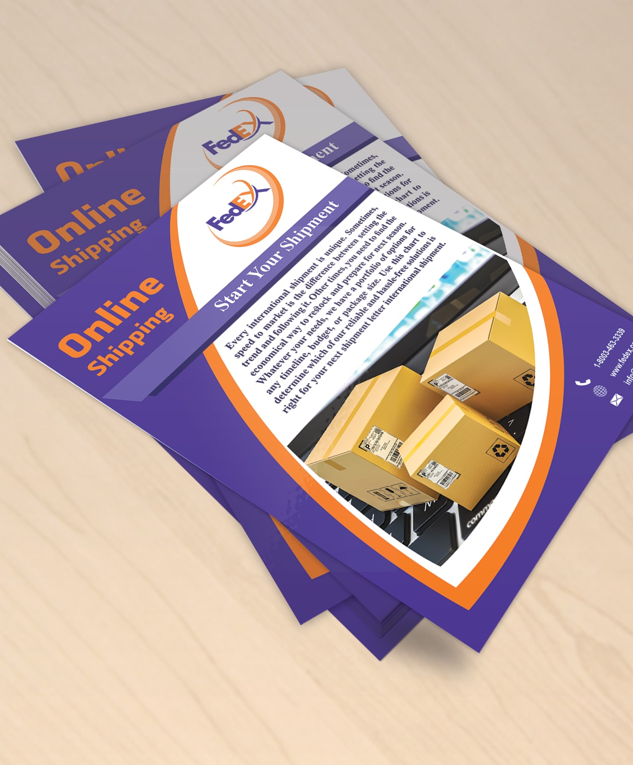 Design stylish business flyers for your 
