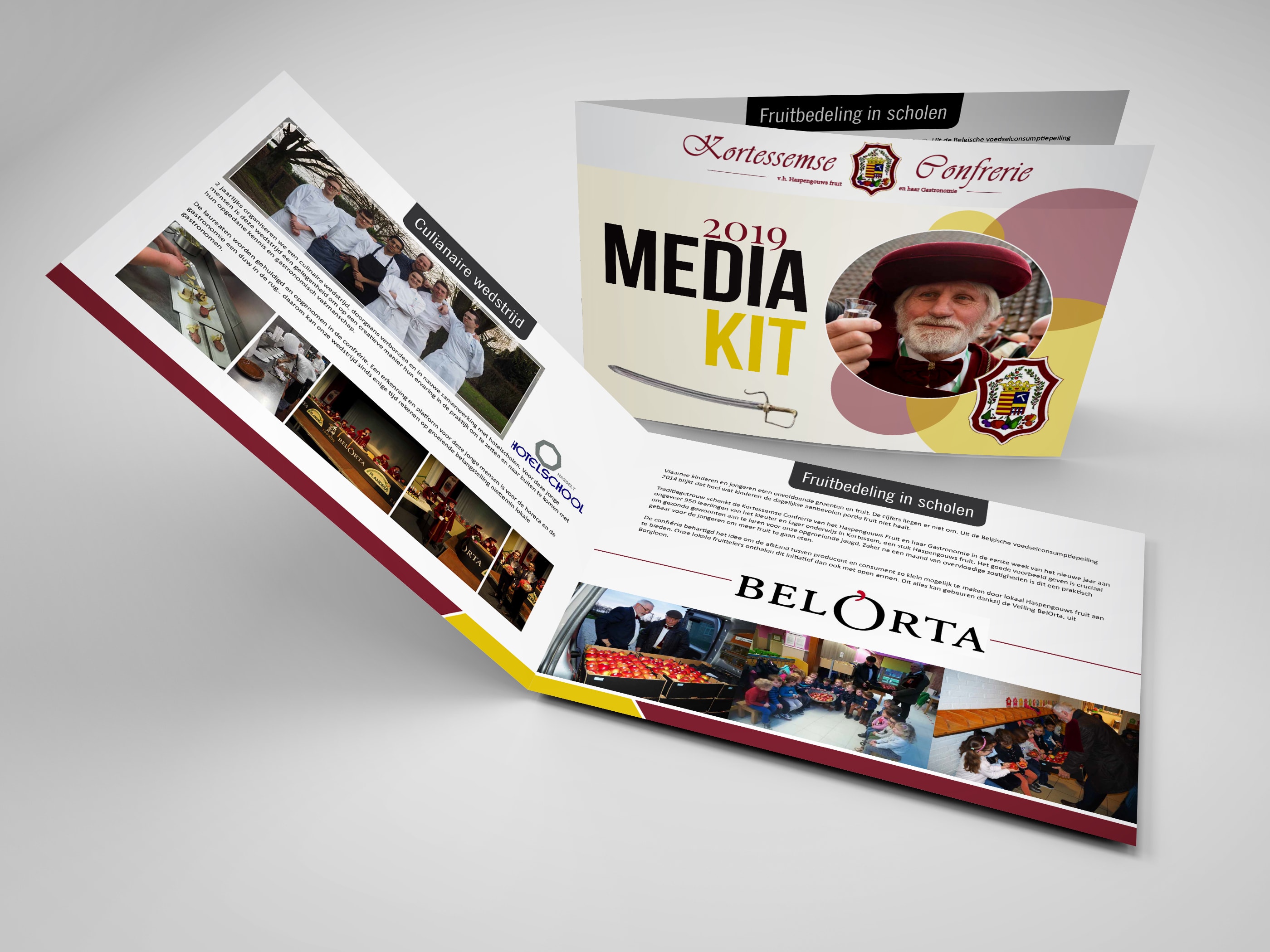 Make Corporate Brochure Press Kit Dl Flyer Rack Card Epk By