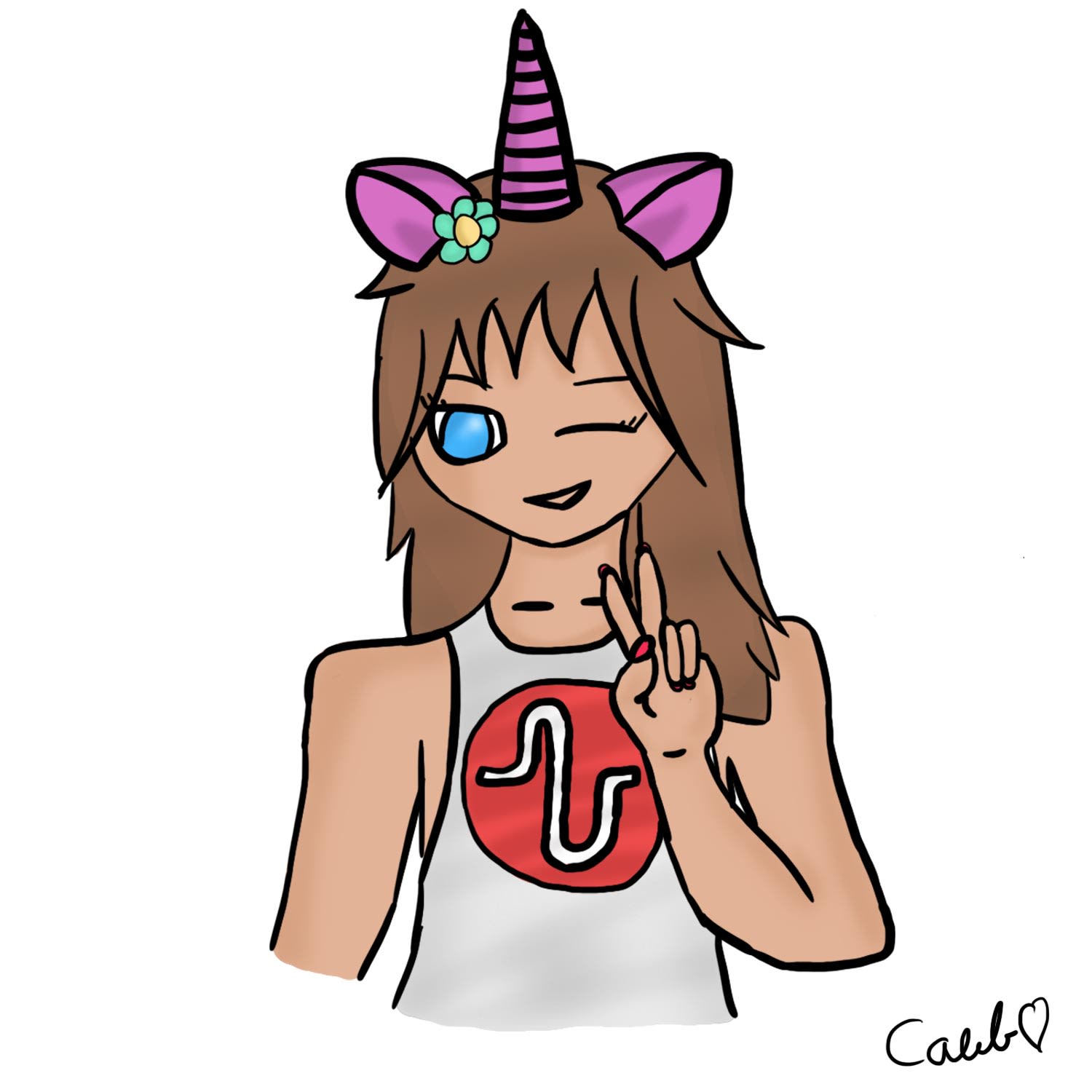 Girl Roblox Drawings