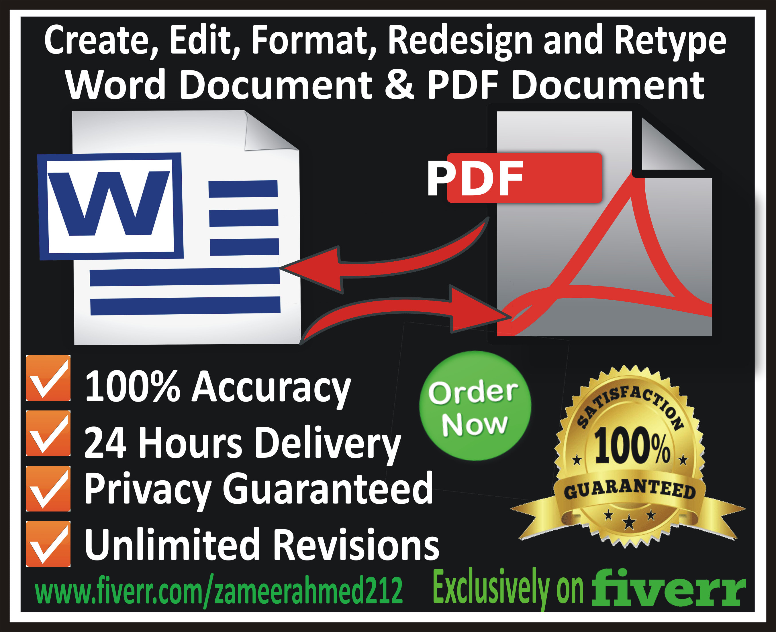 Format And Design Your Microsoft Word Document By Zameerahmed212