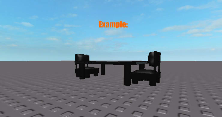 Build Anything For You On Roblox Studio By Mathewdev - how to make a chair in roblox studio