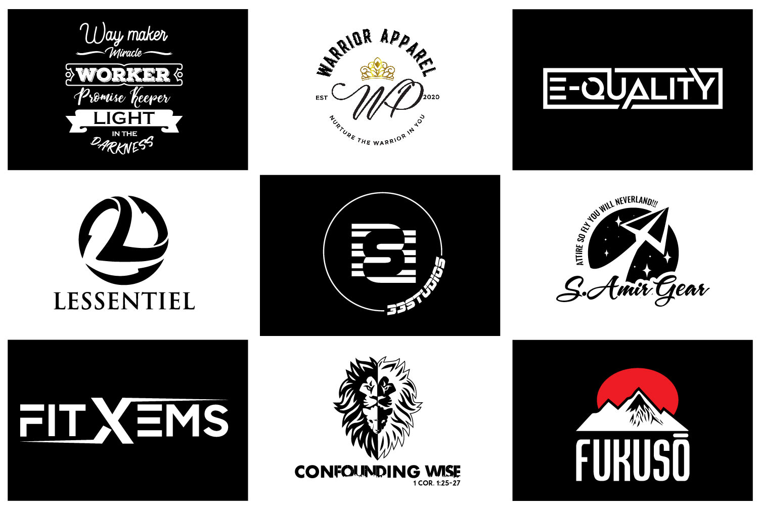 Logo design for a modern clothing brand - Factoryfy