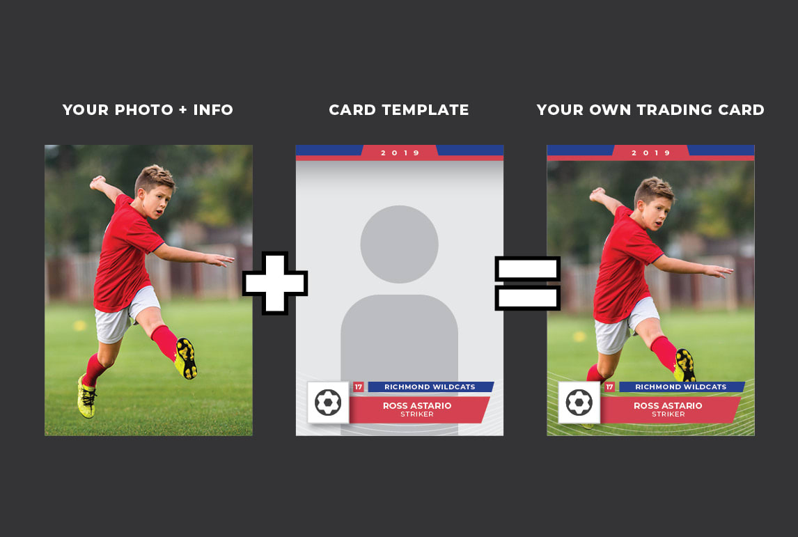 Design your soccer trading card by Paperrockets  Fiverr Inside Soccer Trading Card Template
