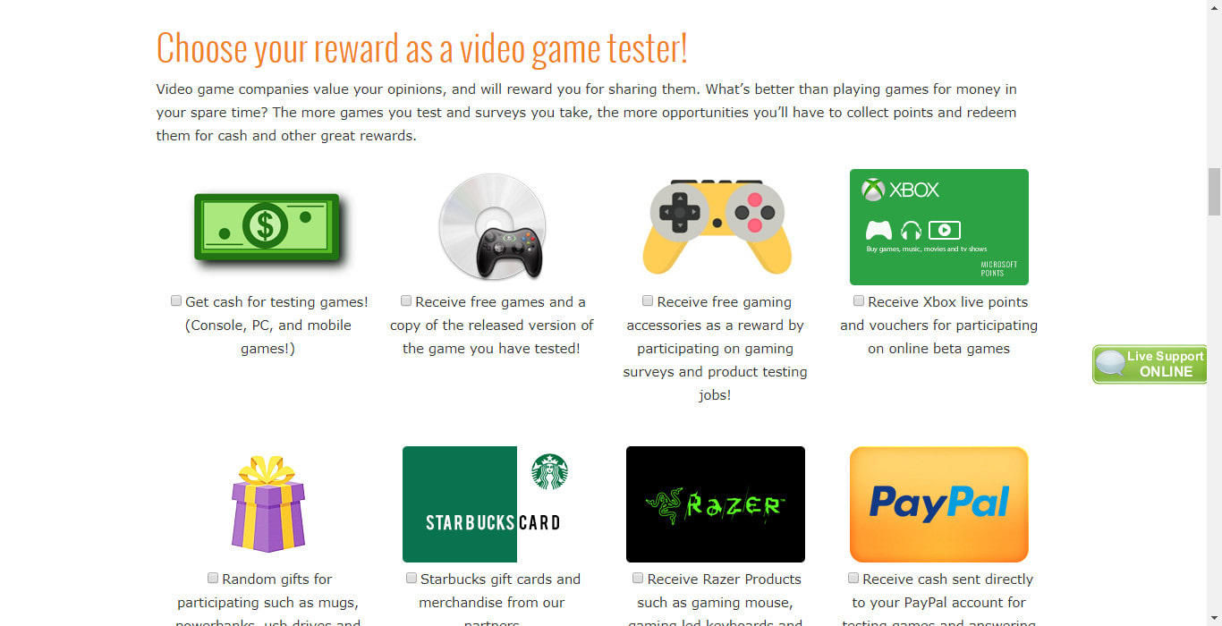 Video Game Tester - Get Paid to Play Video Games APK voor Android