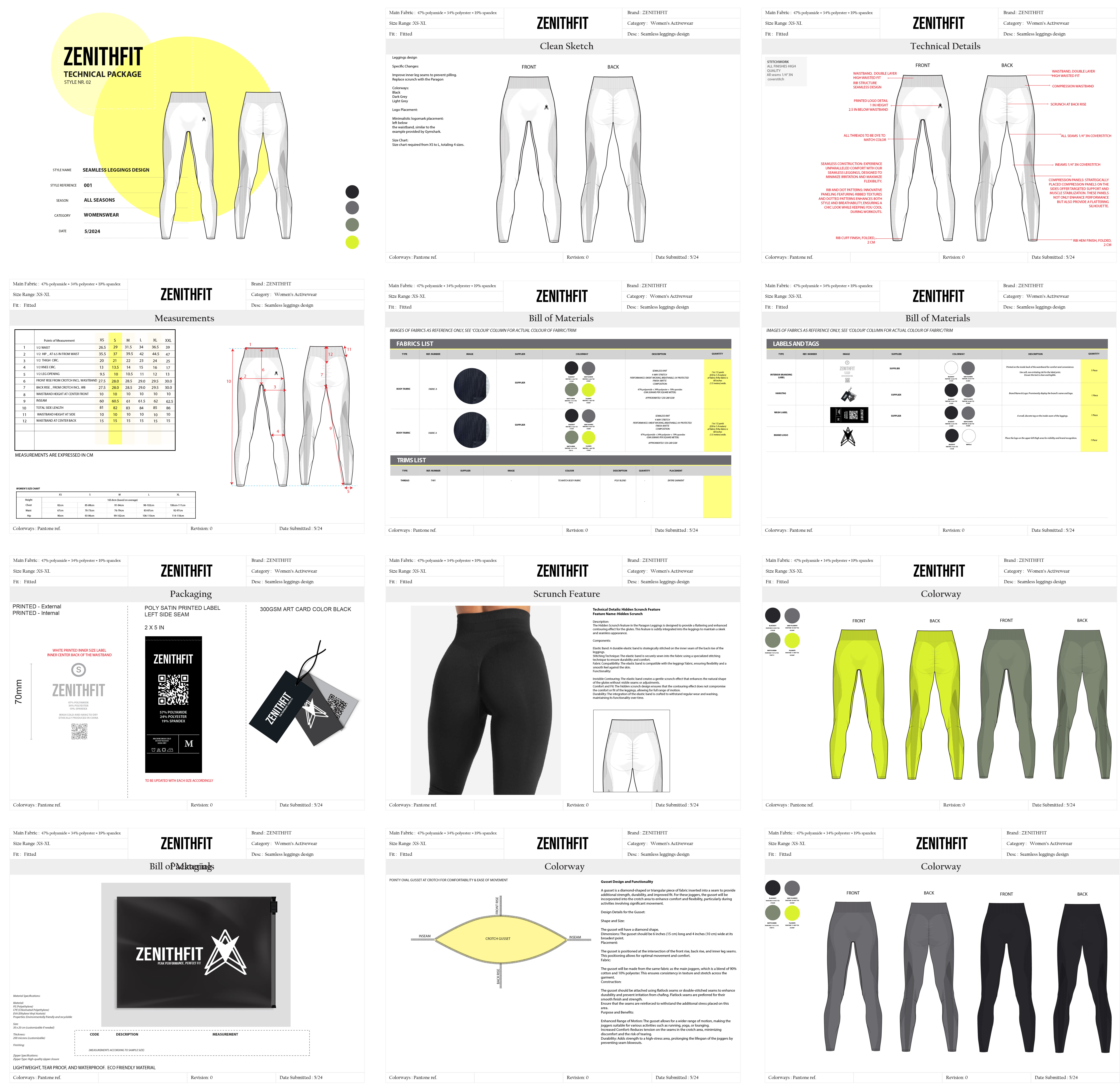 sportswear tech pack