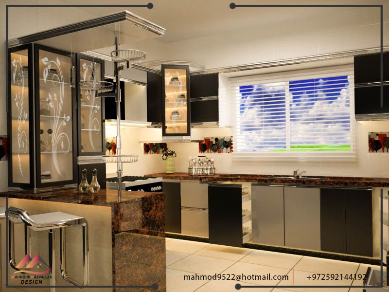 Offer You A Kitchen Design Project Of 3d Max By Mahmoudnasrallh