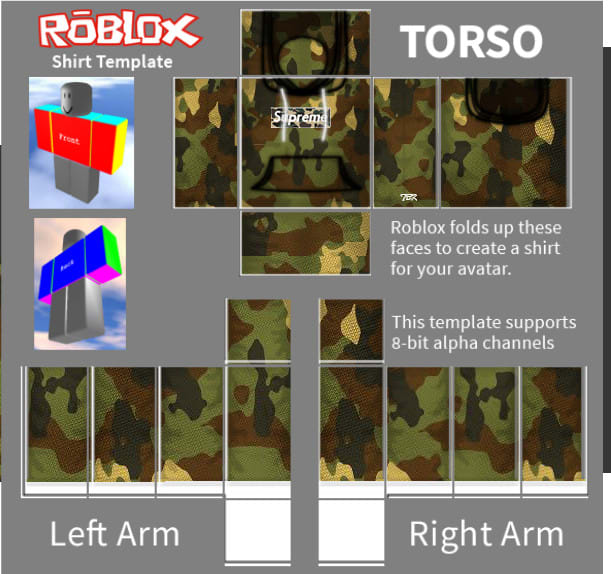 Make A Roblox Shirt For You By Thebombking Fiverr - camo roblox template
