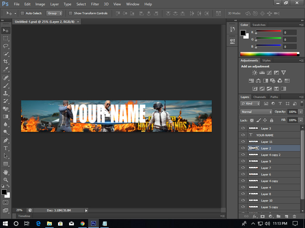 Design Epic Pubg Youtube Banner By Aminulislam766