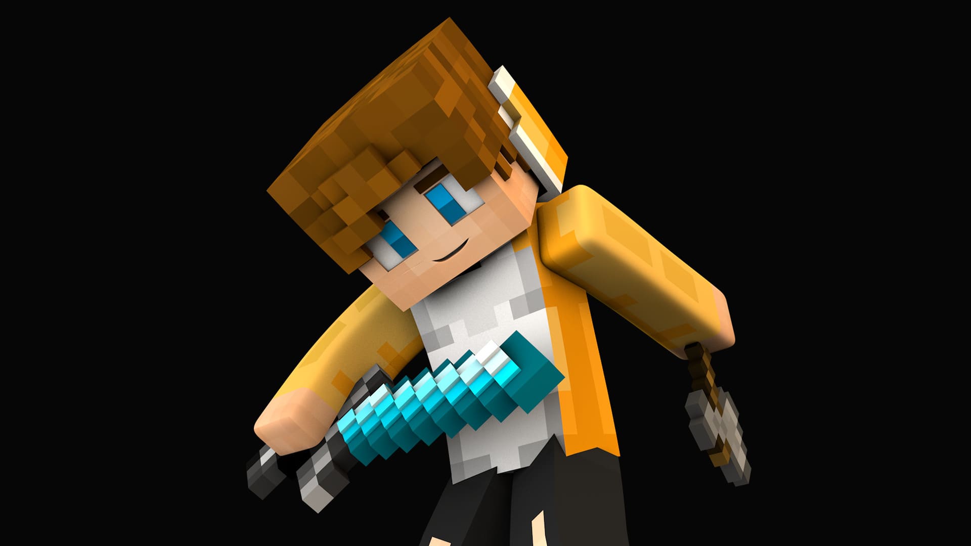 Create a custom minecraft skin minecraft animation and roblox animation by  Smitsculpt