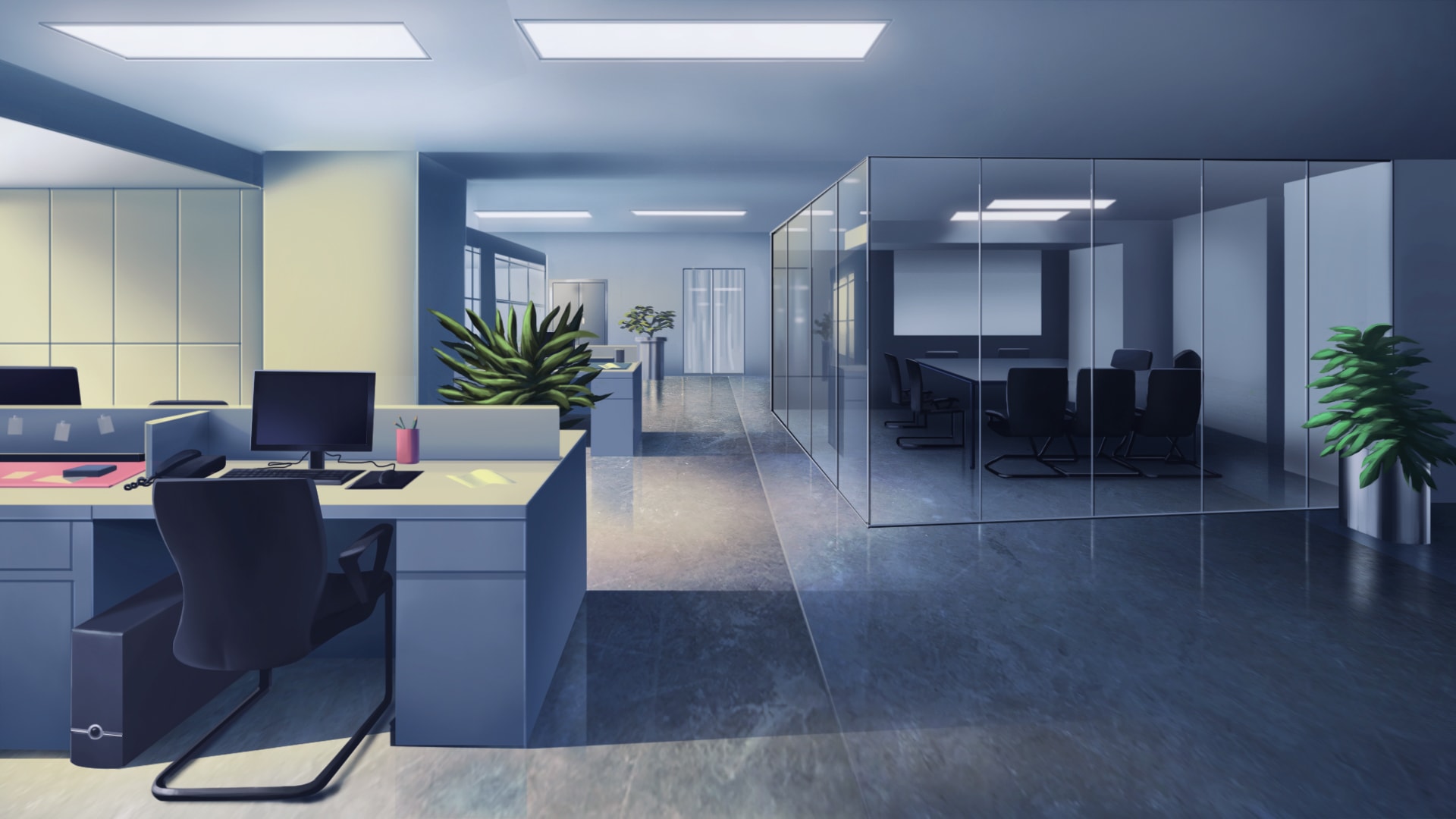 Aggregate more than 89 anime office background latest - in.duhocakina