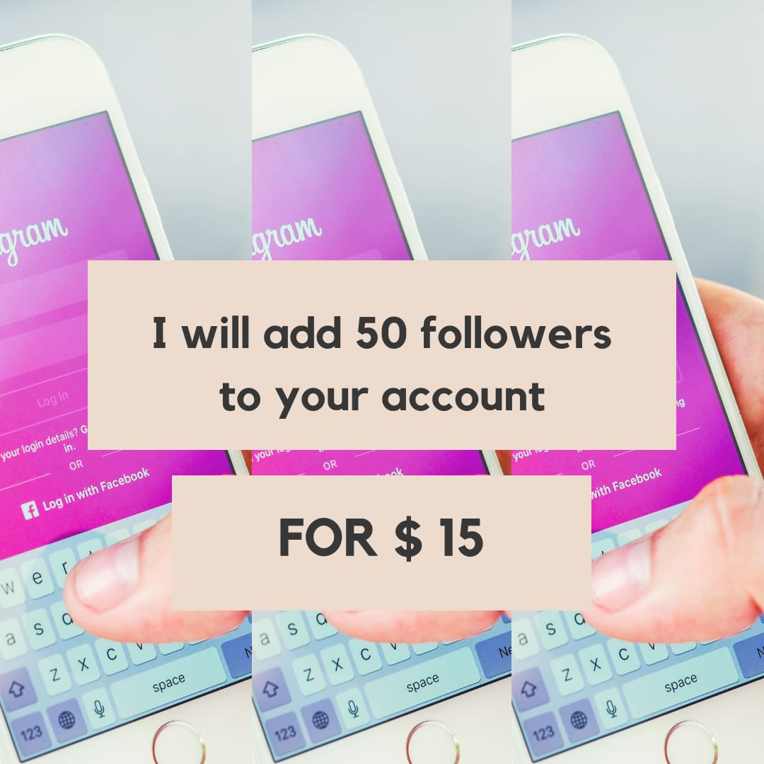 i will grow your business bigger - add 50 followers on instagram
