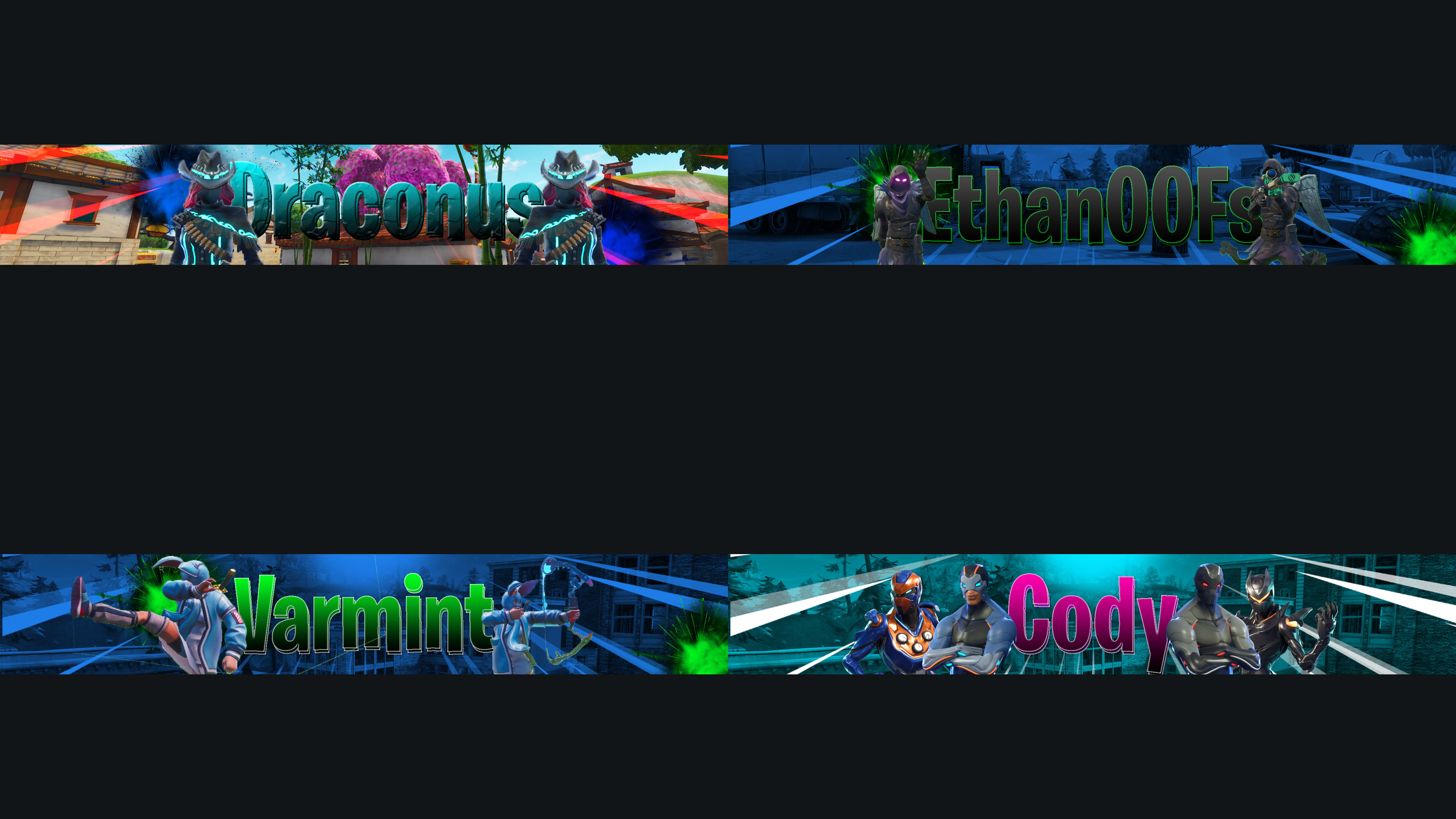 Create A Fortnite Youtube Banner By Creepamc