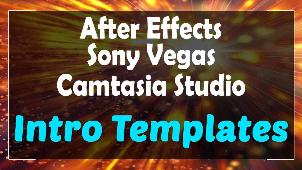 camtasia studio 8 intro templates
