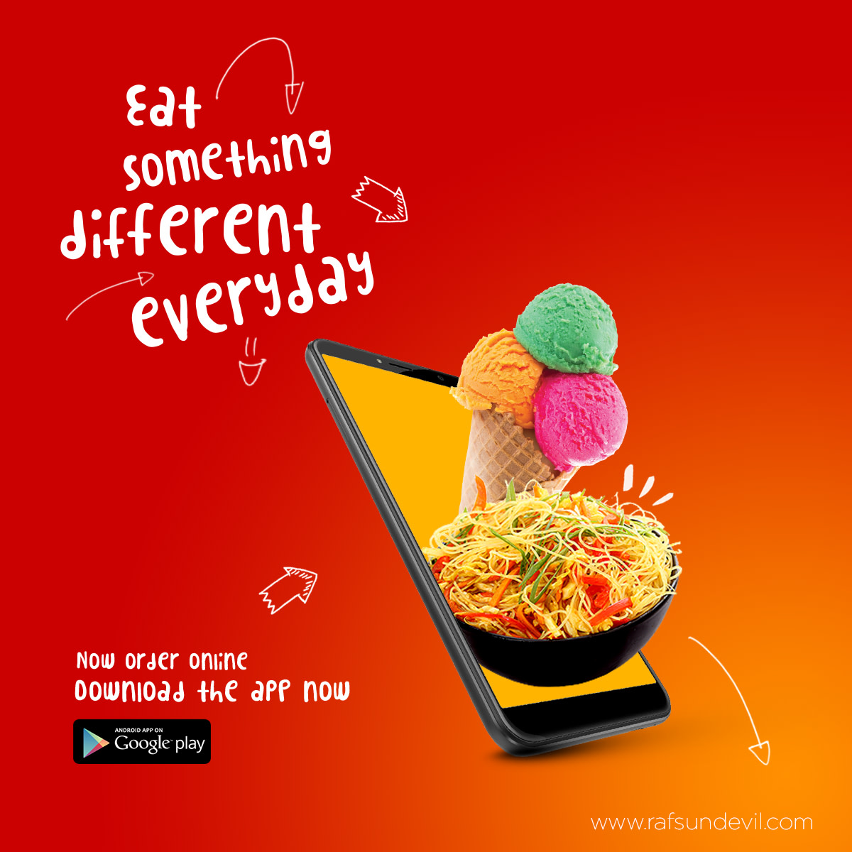 Design Awesome App Promotional Banner By Rafsundevil
