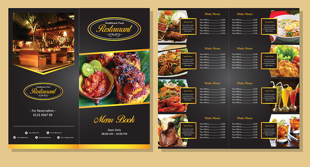 do restaurant menu