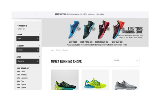 dropshipping nike products