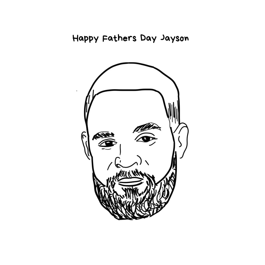 Draw Your Dad For Fathers Day By Mawarcurious