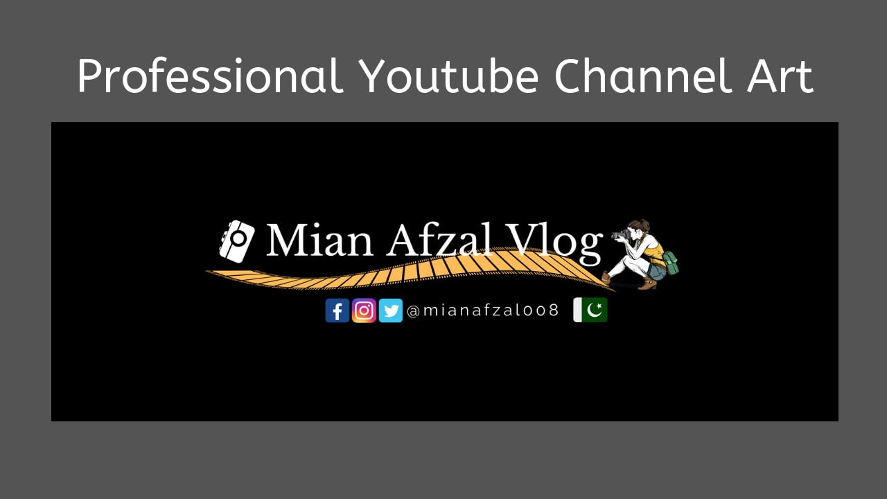 Design Creative Youtube Banner Or Channel Art By Mian Afzal008