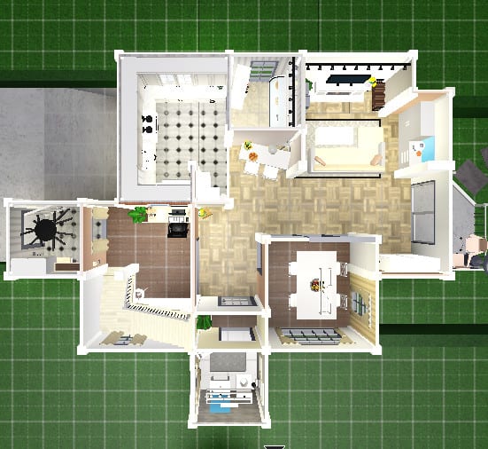 Bloxburge House Layout