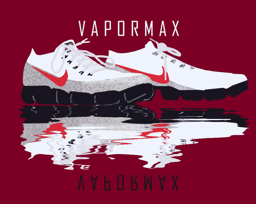 Make a digital copy of your sneakers in photoshop by Yxngartist