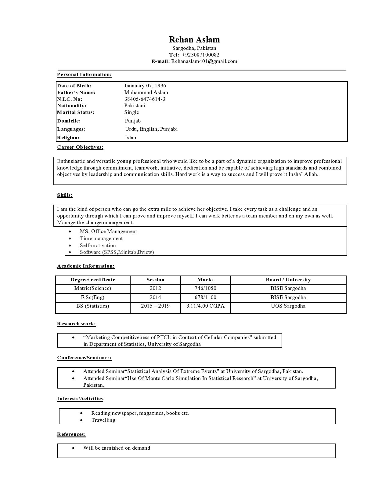 Provide High Quality Ats Resume Writing Cv Cover Letter