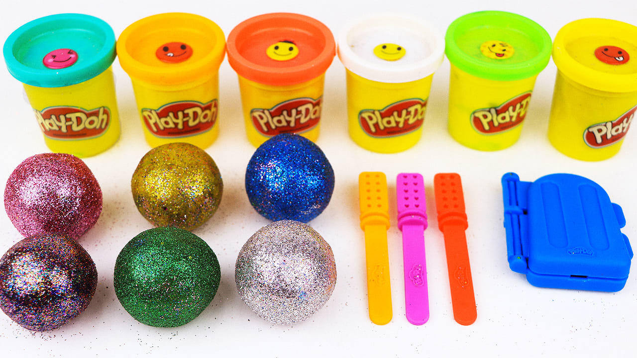 4 color play doh