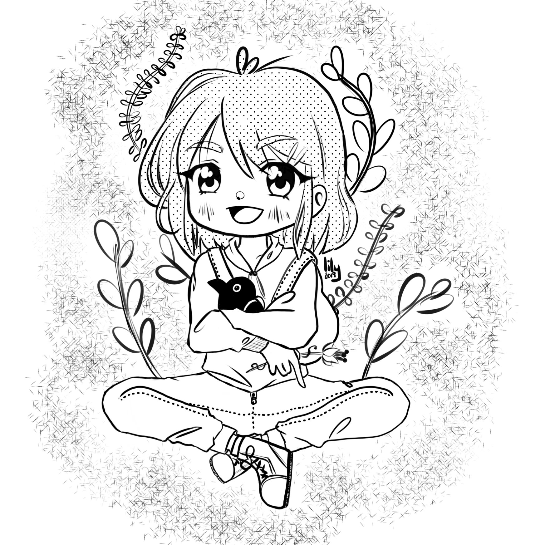 Drawing Anime Character And Ocs As Chibi Or Half Body By Lilychan87