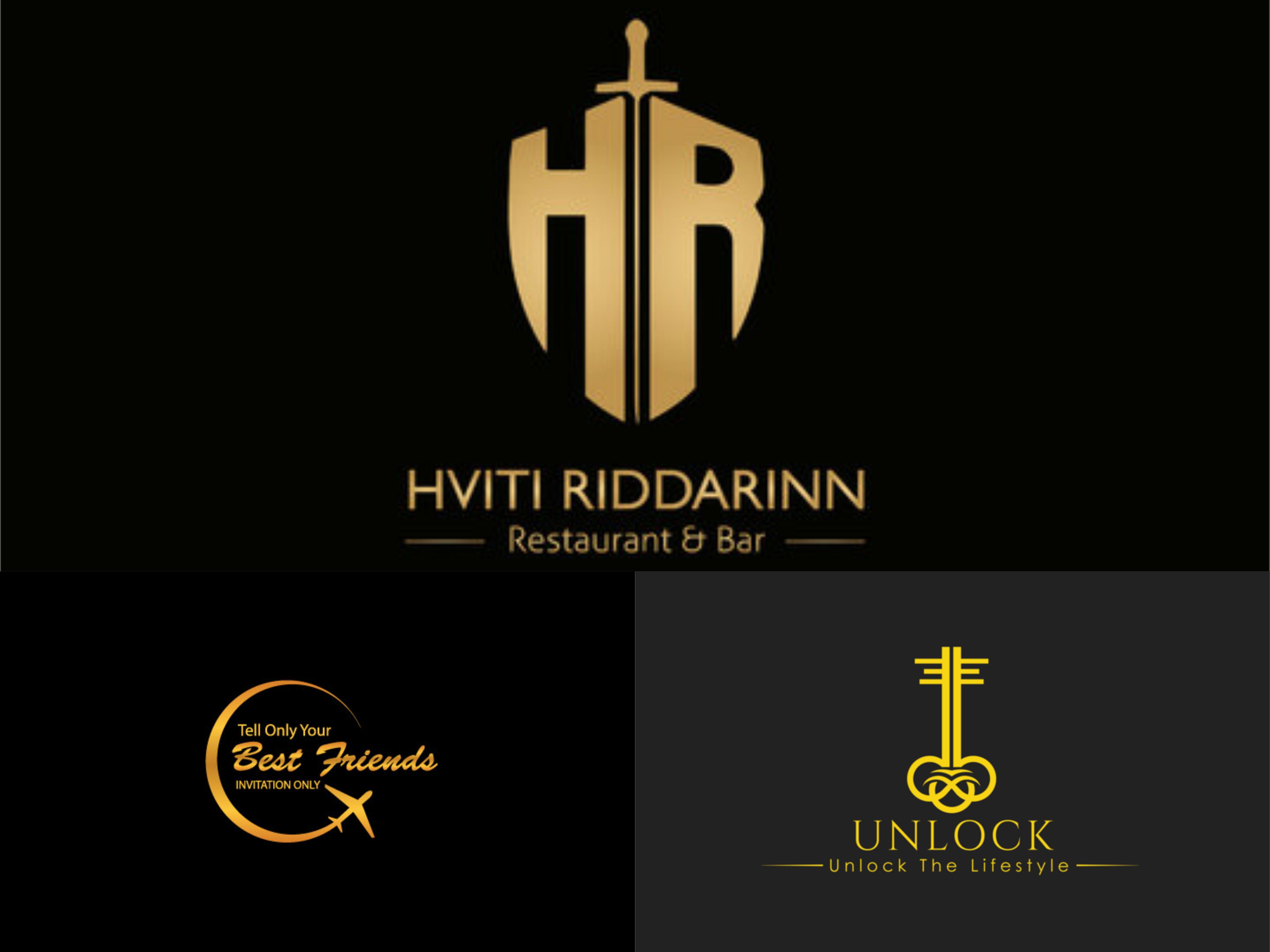 do elegant and luxury brand logo design