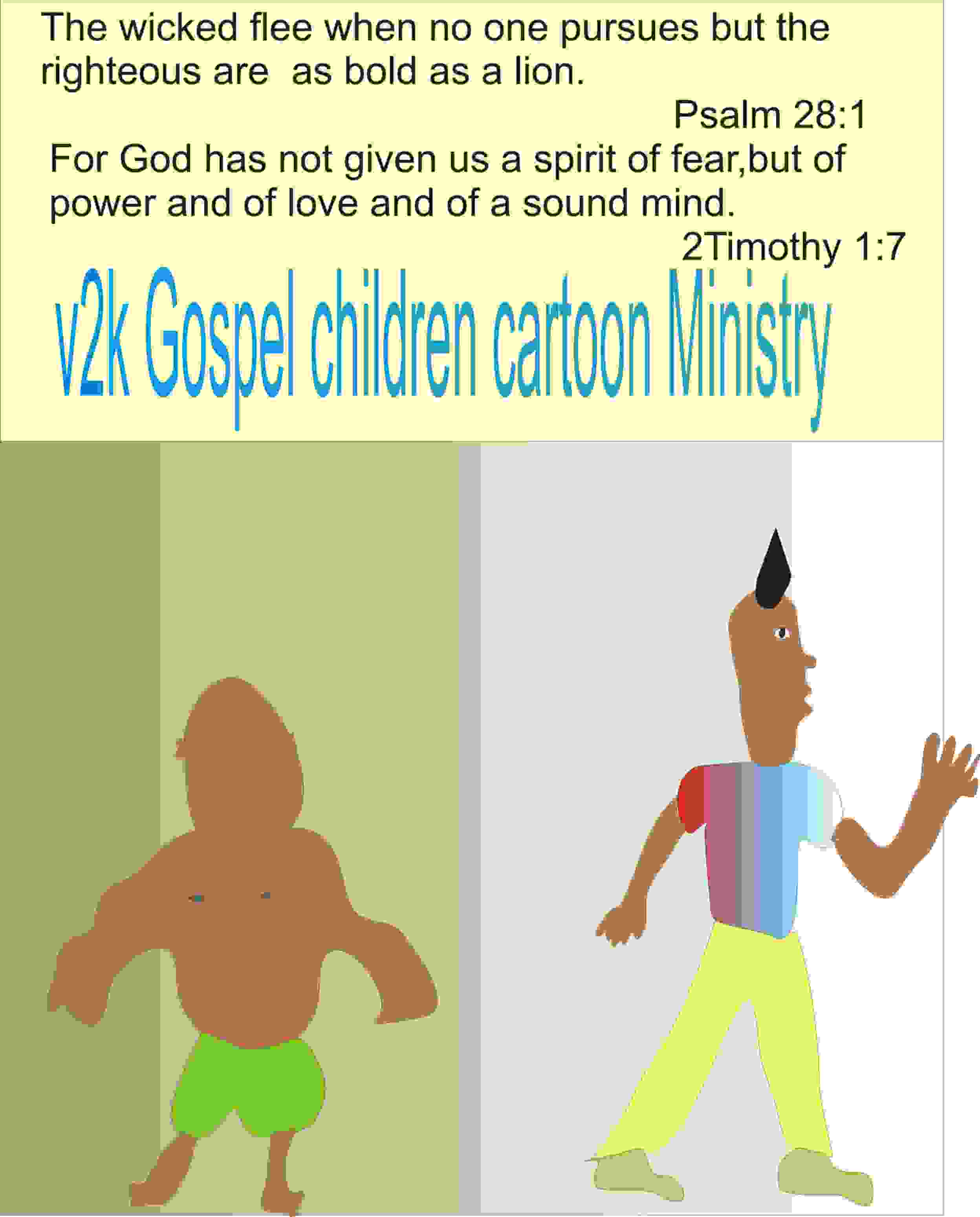Be drawing 30 christian cartoons for you each month by Vittu_inspires |  Fiverr