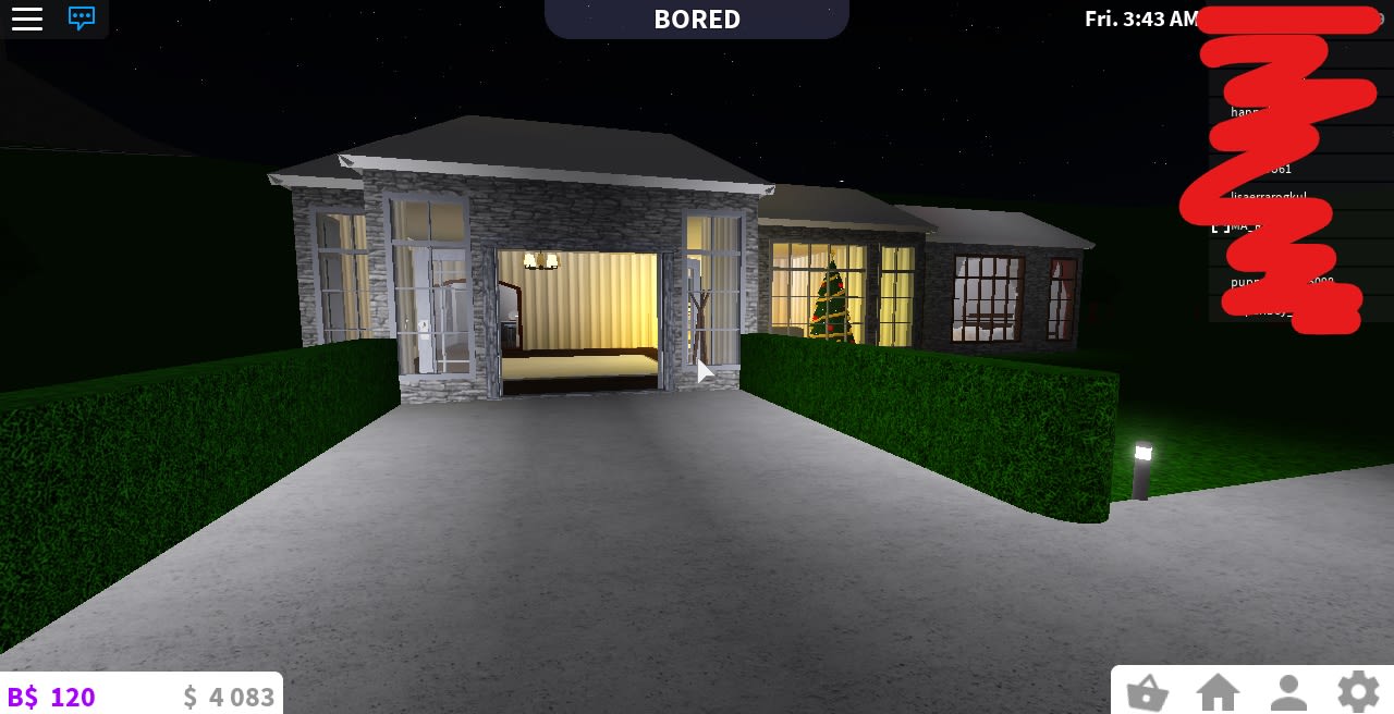 Build A 1 Story House For You On Bloxburg By Sniperpanda137