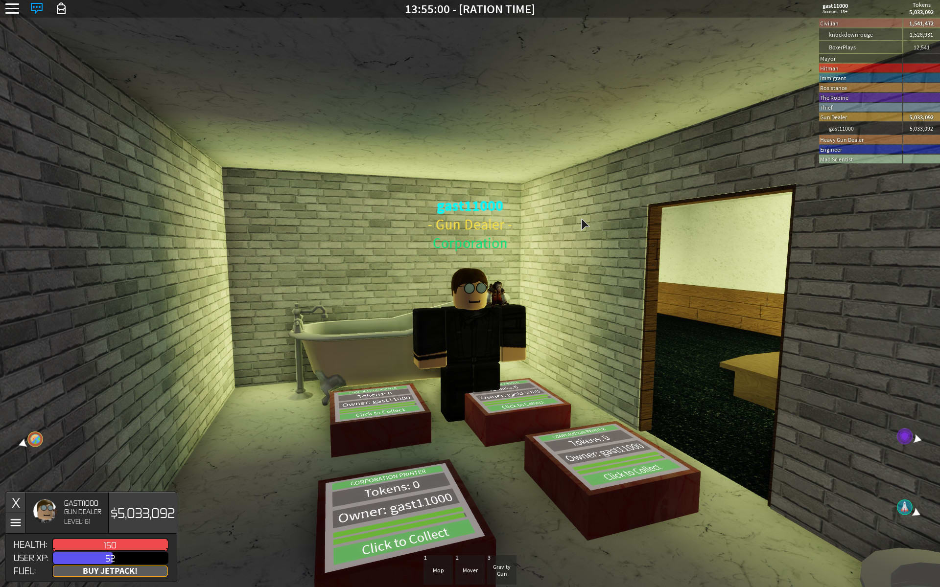 Give You Tokens In Downtownrp On Roblox By Gast11000