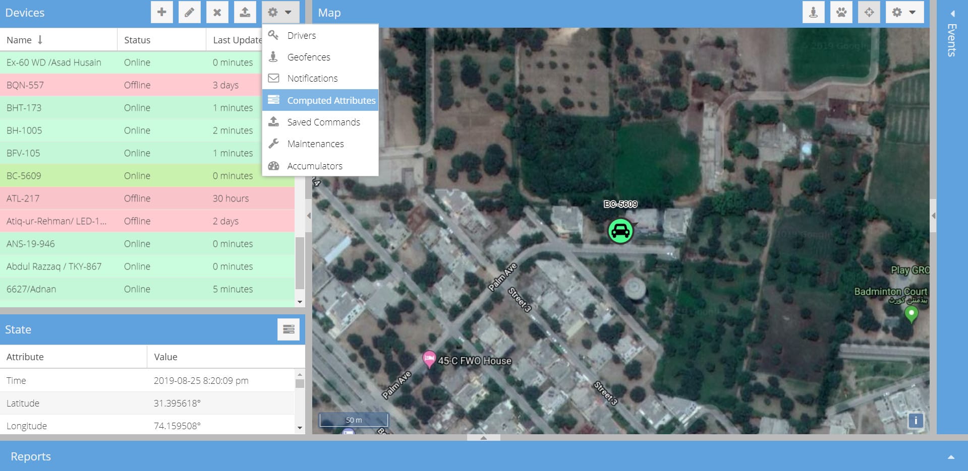 vehicle tracking software