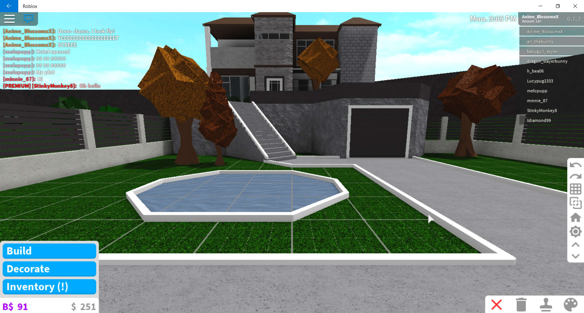 Build A Medium Home In Roblox Bloxbrg For Under 75k By Aestheticbuildx