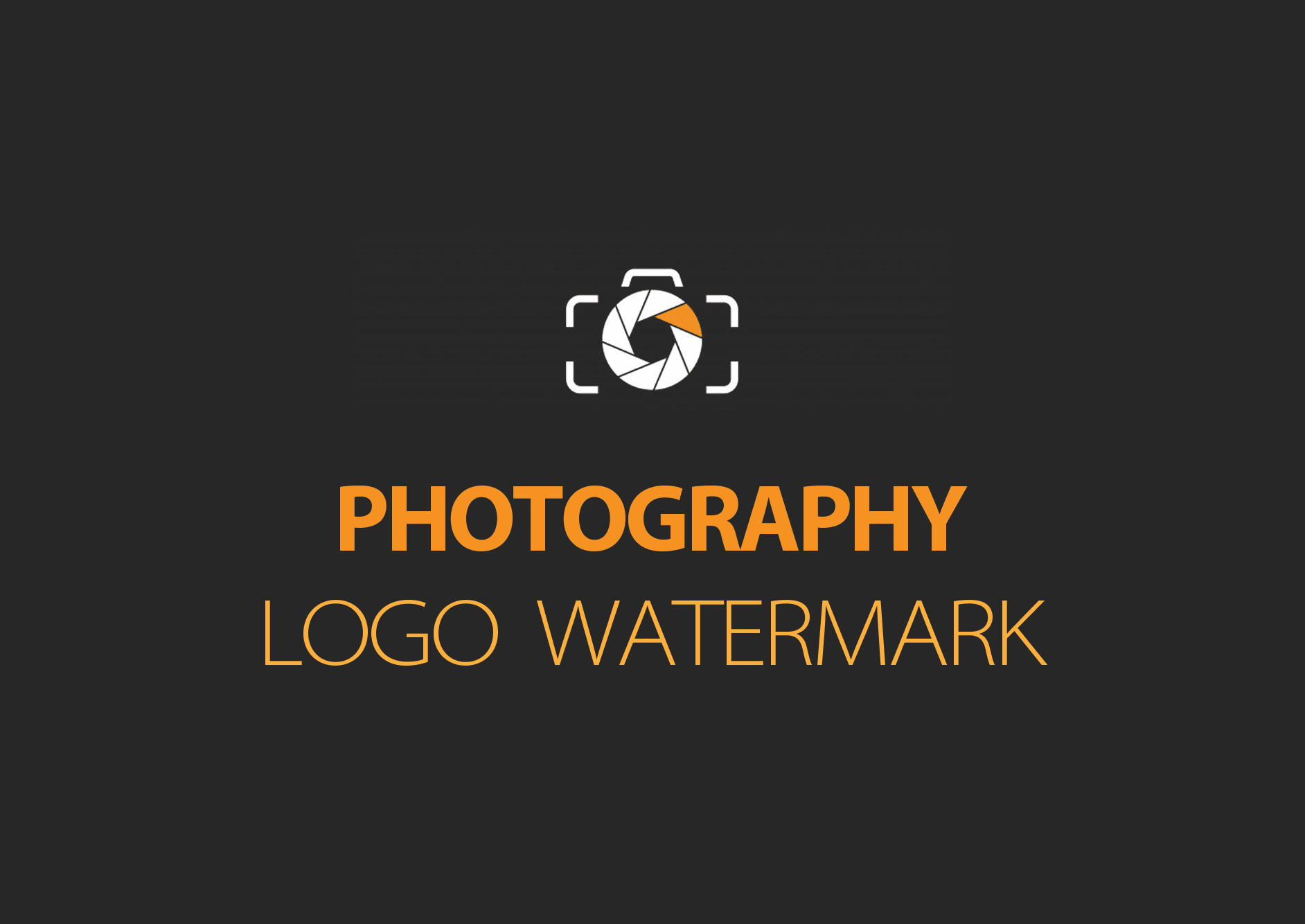 Design Photography Logo Watermark By Creatiflogos Fiverr