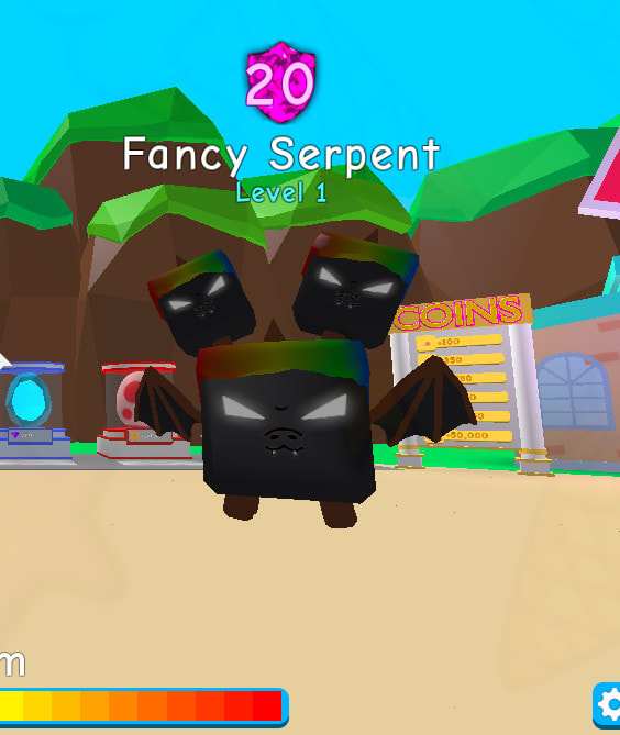 Give You 1 Shiny Fancy Serpent Bubble Gum Simulator Roblox By
