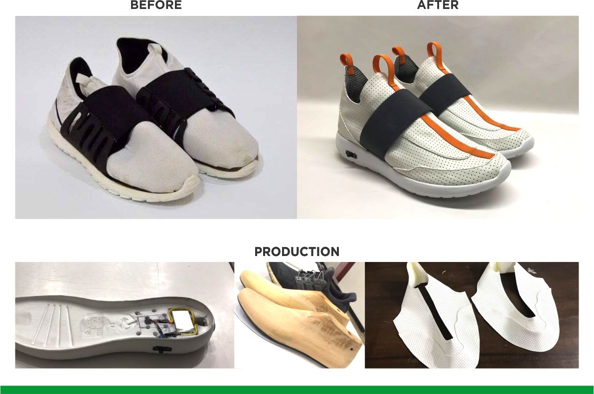 Prototype any footwear design and send 
