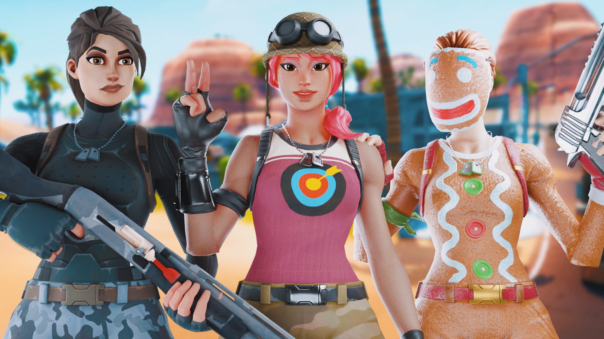 Create A Realistic Fortnite Thumbnail Using Blender By Bibsbro234