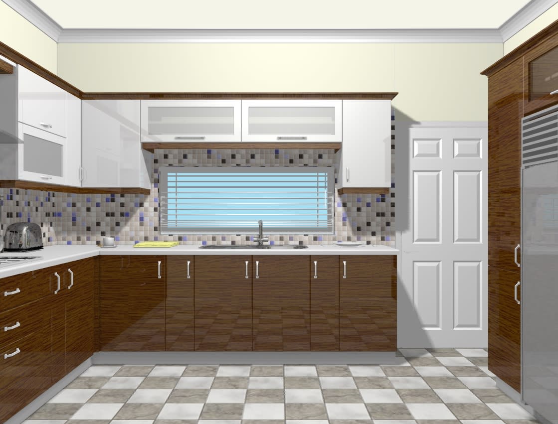 20d and 20d kitchen design by Tahir20   Fiverr