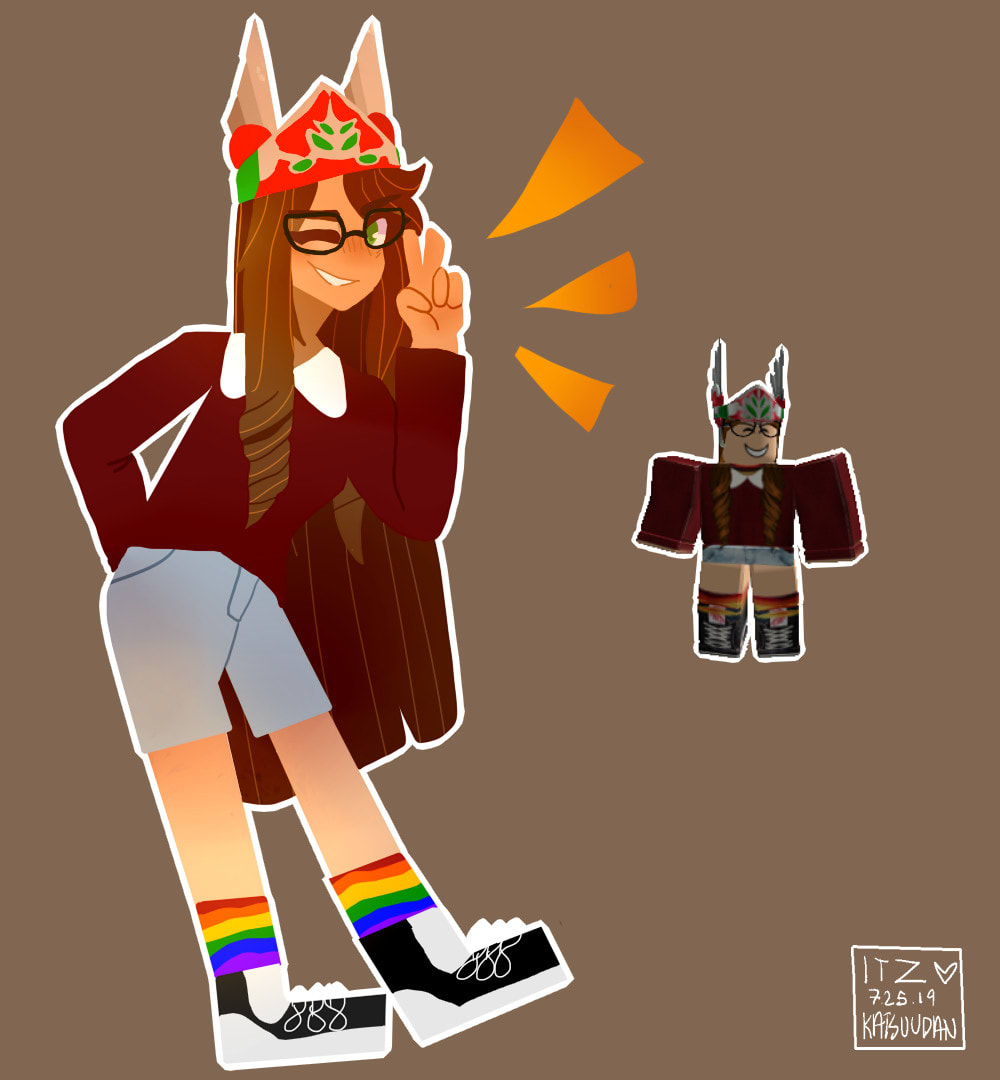 Draw Your Oc Or Make Fanart By Katsuudan Fiverr - roblox fan art maker