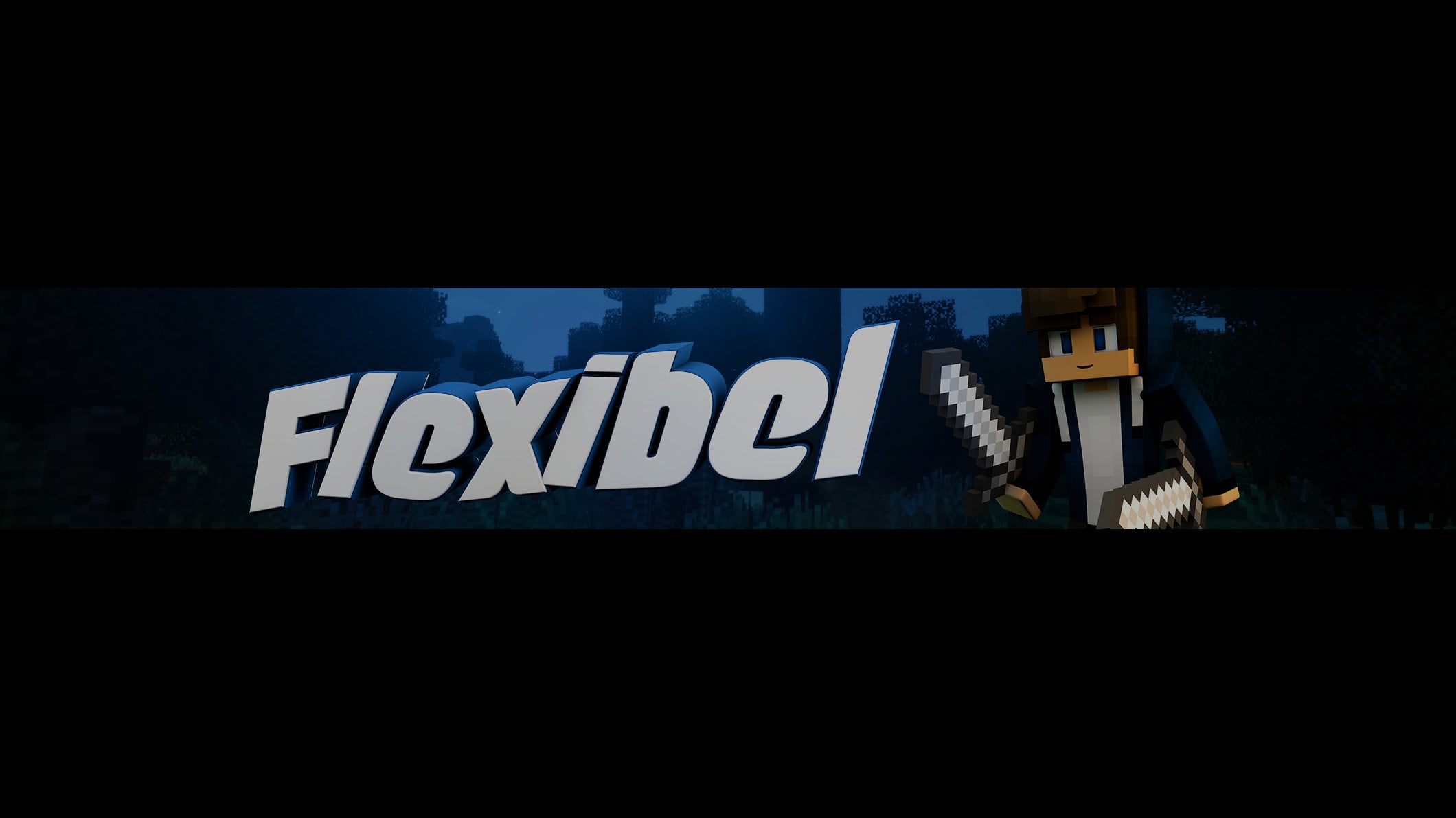 Design You A Free Banner On The Focus Of Minecraft Just Text Me
