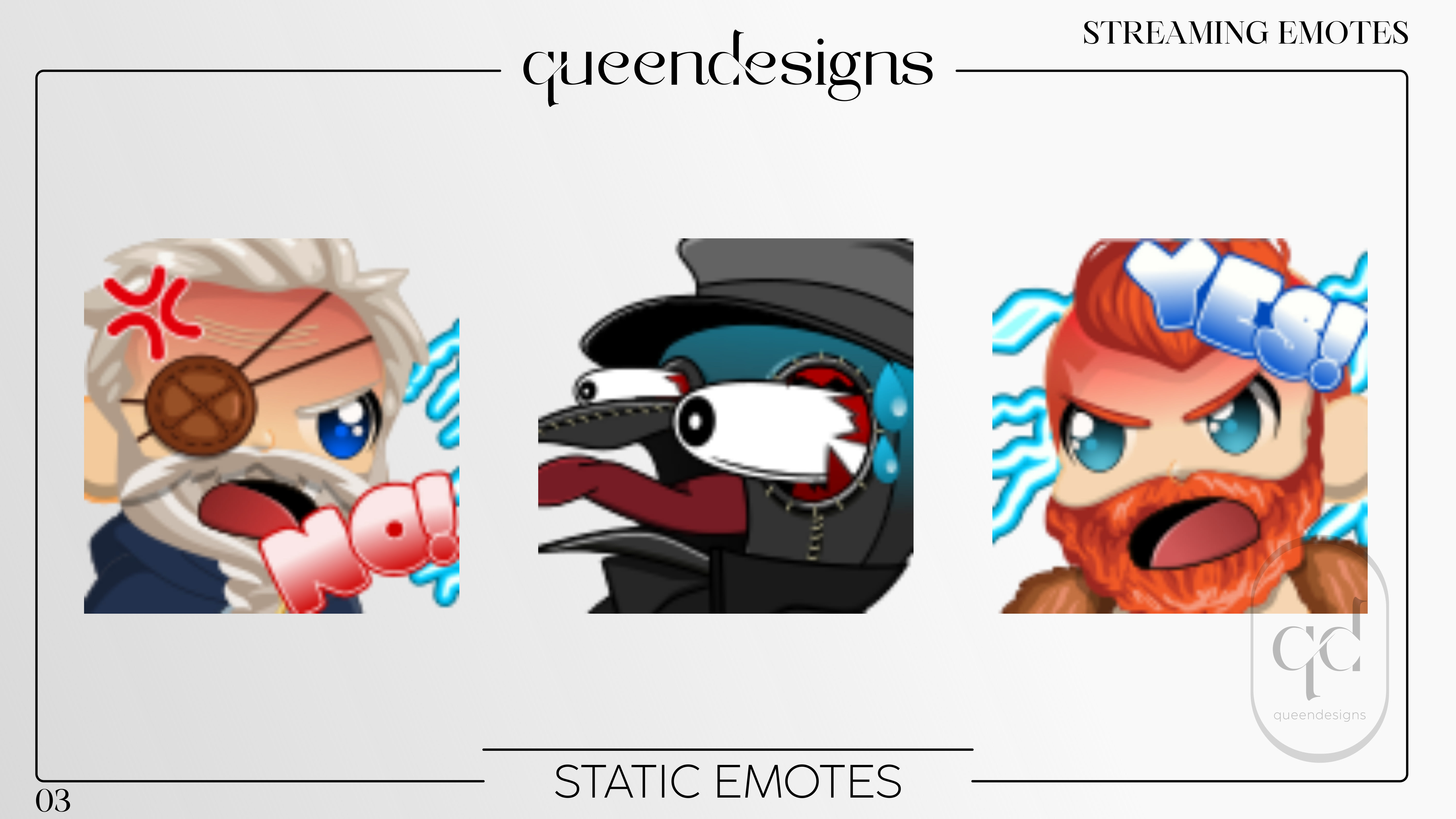 Emote for Streamer Static Emote Animated Emote Discord 