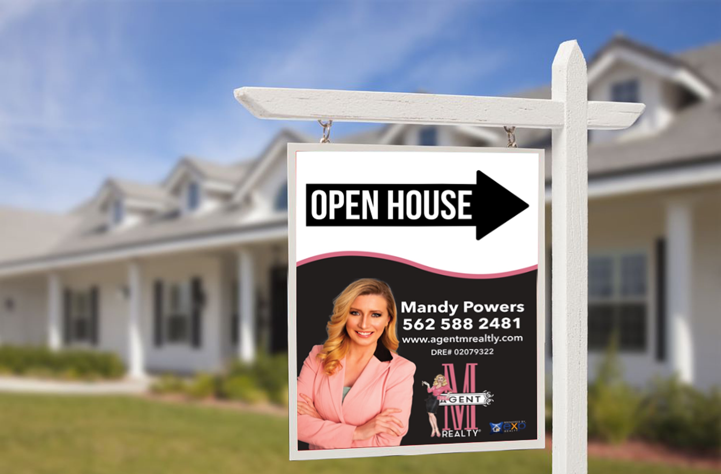 A Yard Sign For Sale Sign Open House Sign Directional Sign   A Yard Sign For Sale Sign Open House Sign For Real Estate 