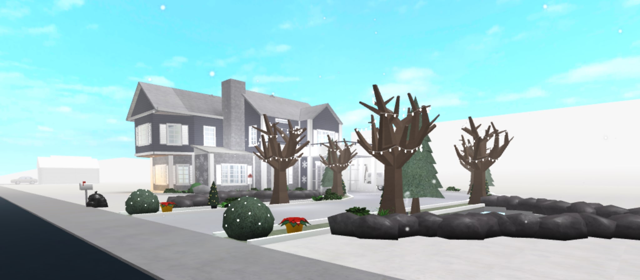 Build Your Bloxburg Winter Home By Allyhawkinsbuil