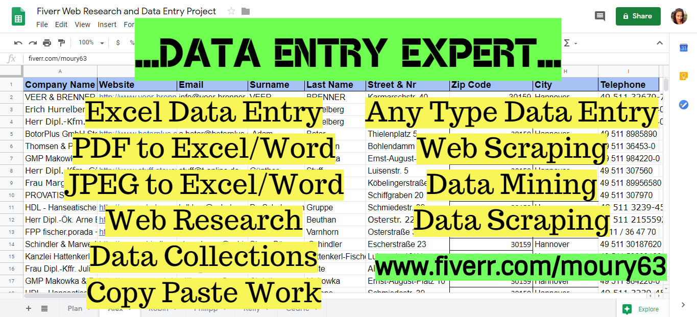 Do Fast Excel Data Entry And Web Research By Moury63