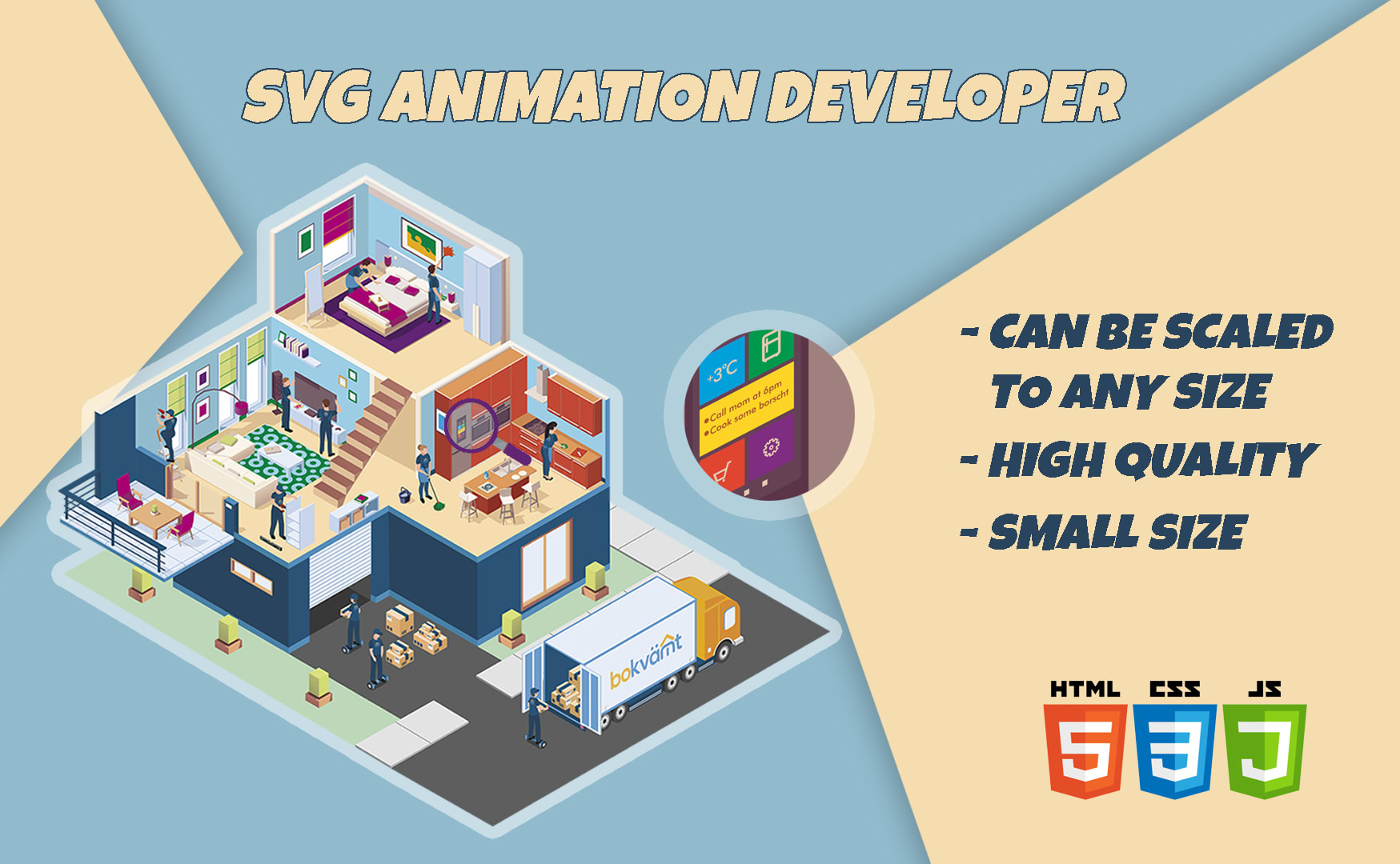 Download Design Awesome Svg Isometric Or Flat Animation For Your Website And App By Nikolaaus Fiverr